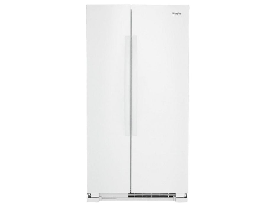 Whirlpool WRS312SNHW 33-Inch Wide Side-By-Side Refrigerator - 22 Cu. Ft.