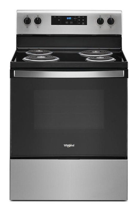 Whirlpool WFC150M0JS 4.8 Cu. Ft. Whirlpool® Electric Range With Keep Warm Setting