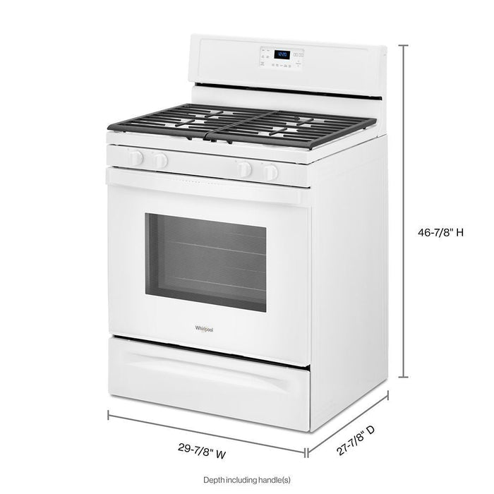 Whirlpool WFG515S0JW 5.0 Cu. Ft. Whirlpool® Gas Range With Speedheat Burner