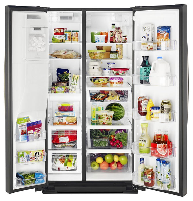 Whirlpool WRS588FIHV 36-Inch Wide Side-By-Side Refrigerator - 28 Cu. Ft.