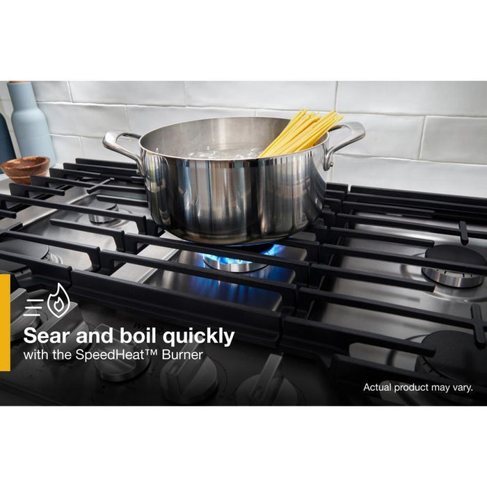 Whirlpool WCGK3030PS 30-Inch Gas Cooktop With Speedheat&#8482; Burners