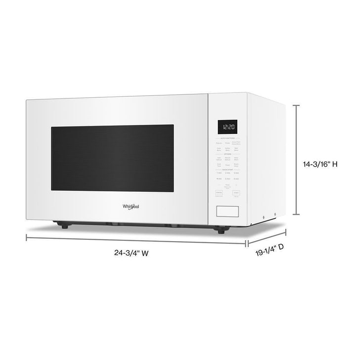 Whirlpool WMCS7024PW 2.2 Cu. Ft. Sensor Cooking Microwave