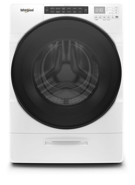 Whirlpool WFW6620HW 4.5 Cu. Ft. Closet-Depth Front Load Washer With Load & Go Xl Dispenser