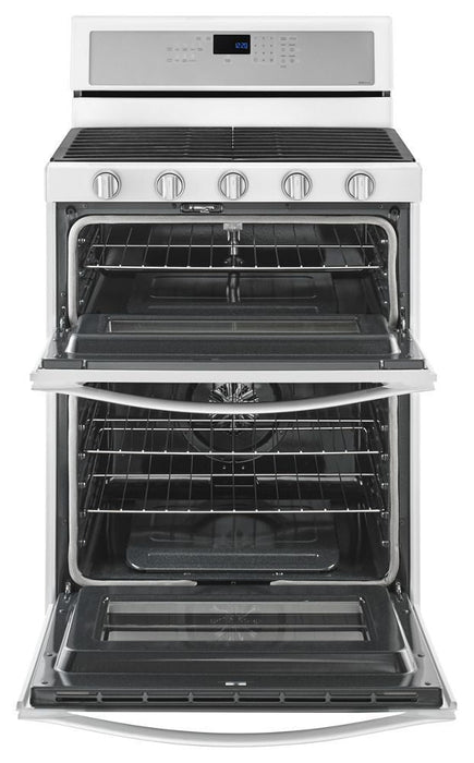 Whirlpool WGG745S0FH 6.0 Cu. Ft. Gas Double Oven Range With Ez-2-Lift Hinged Grates