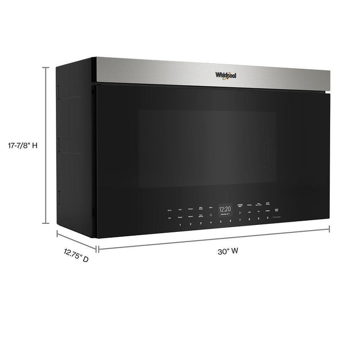 Whirlpool WMMF7330RZ Air Fry Over-The-Range Microwave With Flush Built-In Design