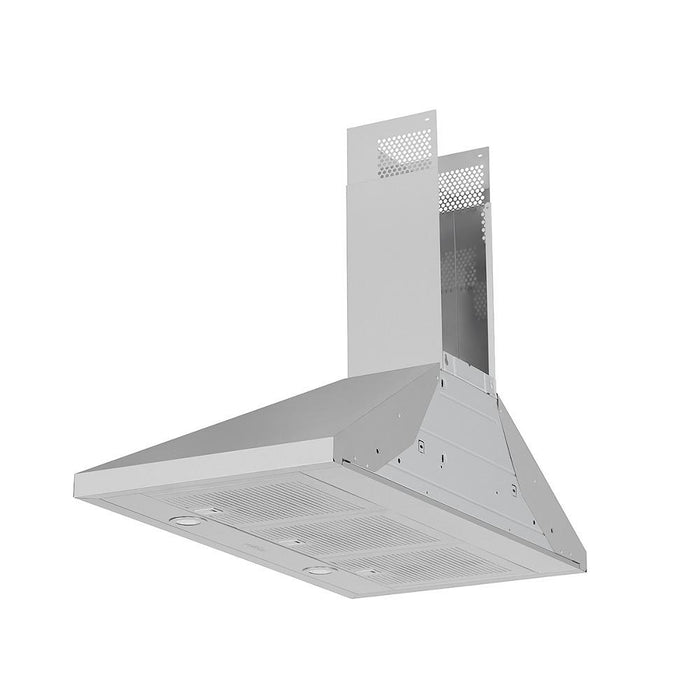 Whirlpool WVW93UC6LZ 36" Chimney Wall Mount Range Hood With Dishwasher-Safe Grease Filters