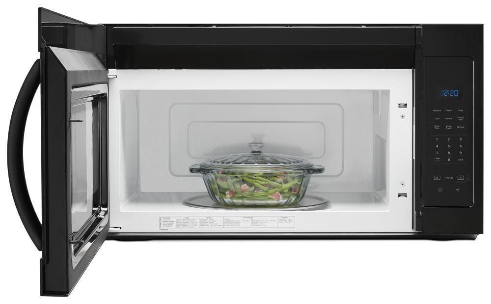 Whirlpool WMH31017HB 1.7 Cu. Ft. Microwave Hood Combination With Electronic Touch Controls