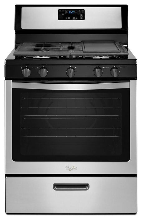 Whirlpool WFG505M0BS 5.1 Cu. Ft. Freestanding Gas Range With Five Burners