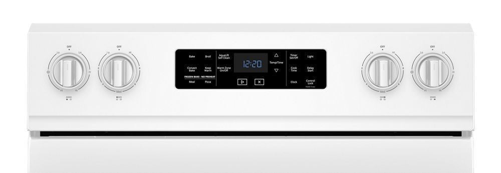 Whirlpool WFE775H0HW 6.4 Cu. Ft. Freestanding Electric Range With Frozen Bake Technology