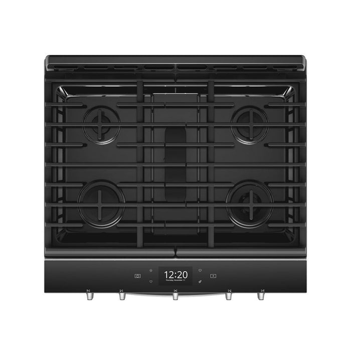 Whirlpool WEG750H0HZ 5.8 Cu. Ft. Smart Slide-In Gas Range With Ez-2-Lift Hinged Cast-Iron Grates