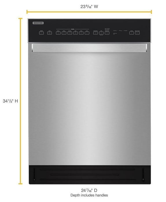 Whirlpool WDF550SAHS Quiet Dishwasher With Stainless Steel Tub