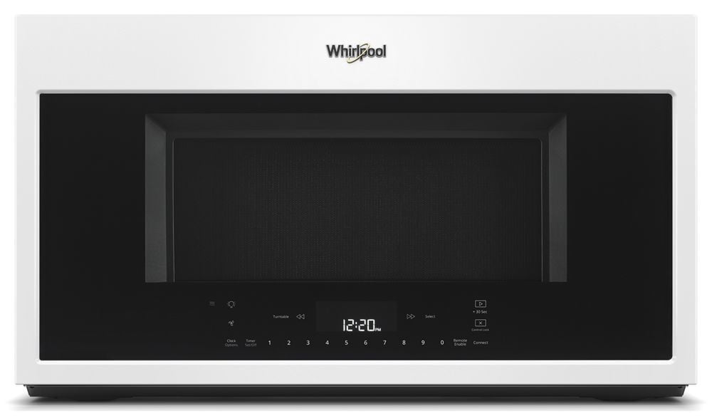 Whirlpool WMH78019HW 1.9 Cu. Ft. Smart Over-The-Range Microwave With Scan-To-Cook Technology 1