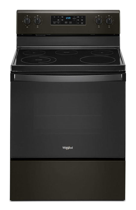 Whirlpool WFE505W0JV 5.3 Cu. Ft. Whirlpool® Electric Range With Frozen Bake Technology.