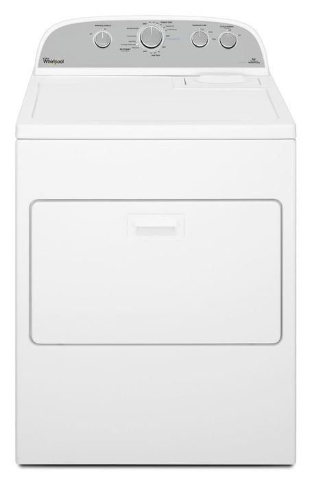 Whirlpool WED49STBW 7.0 Cu.Ft Top Load Electric Dryer With Accudry