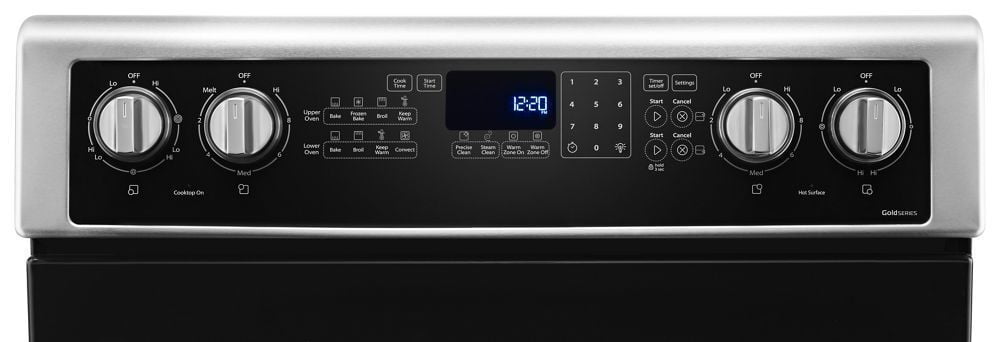 Whirlpool WGE745C0FS 6.7 Cu. Ft. Electric Double Oven Range With True Convection