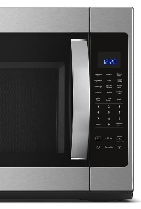 Whirlpool WMH53521HZ 2.1 Cu. Ft. Over-The-Range Microwave With Steam Cooking