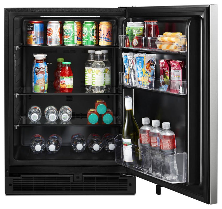 Whirlpool WUR35X24HZ 24-Inch Wide Undercounter Refrigerator With Towel Bar Handle - 5.1 Cu. Ft.