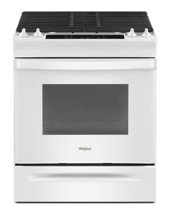 Whirlpool WEG515S0LW 5.0 Cu. Ft. Whirlpool® Gas Range With Frozen Bake&#8482; Technology