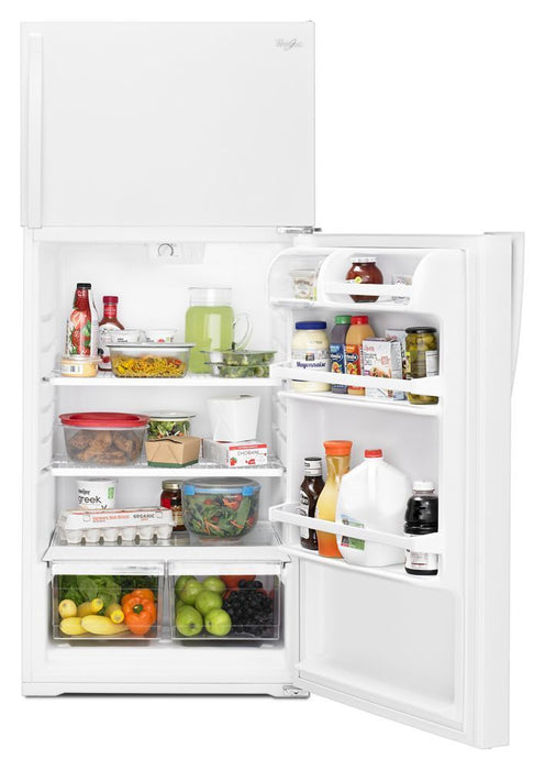 Whirlpool WRT106TFDW 28-Inch Wide Top Freezer Refrigerator - 16 Cu. Ft.