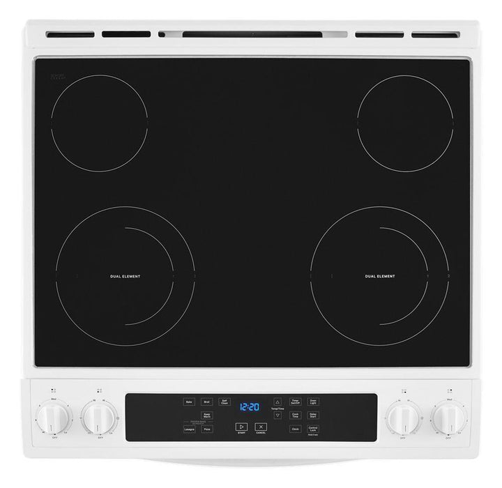 Whirlpool WEE515S0LW 4.8 Cu. Ft. Whirlpool® Electric Range With Frozen Bake&#8482; Technology