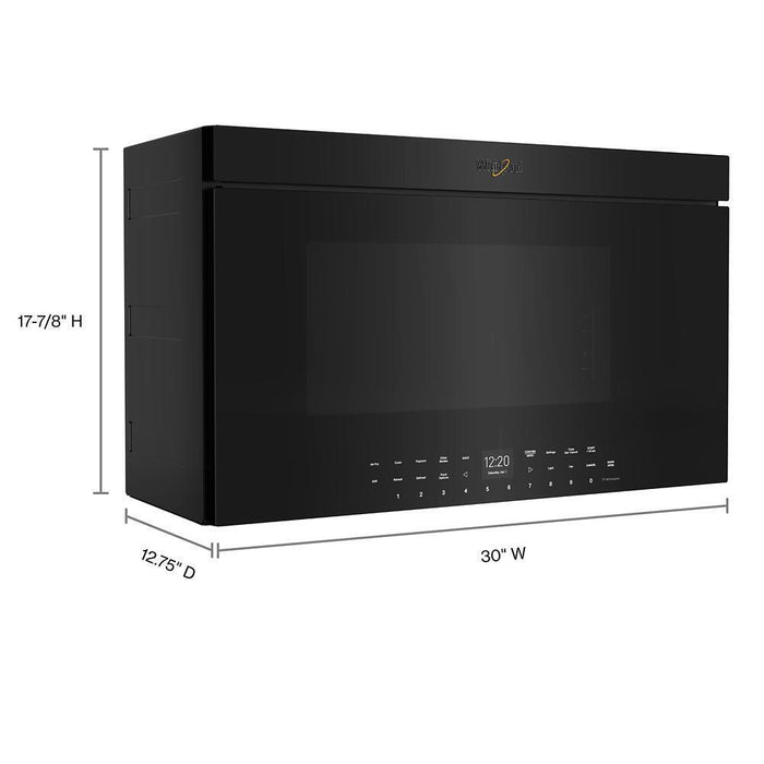 Whirlpool WMMF7330RB Air Fry Over-The-Range Microwave With Flush Built-In Design