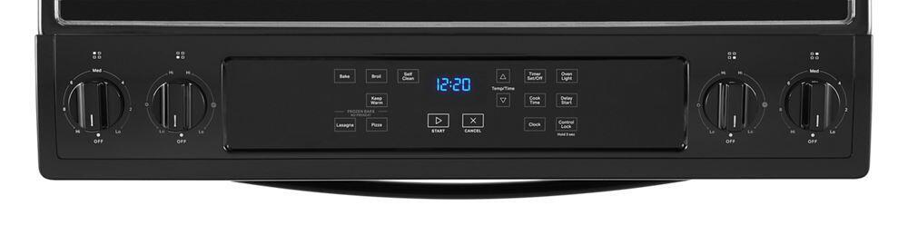 Whirlpool WEE515S0LB 4.8 Cu. Ft. Whirlpool® Electric Range With Frozen Bake&#8482; Technology