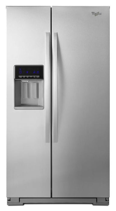 Whirlpool WRS586FIEM 36-Inch Wide Side-By-Side Refrigerator With Temperature Control - 26 Cu. Ft.