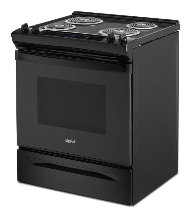 Whirlpool WEC310S0LB 4.8 Cu. Ft. Whirlpool® Electric Range With Frozen Bake&#8482; Technology