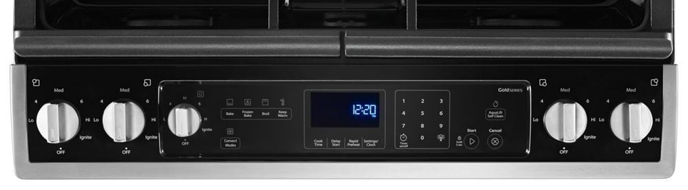 Whirlpool WEG745H0FS 5.8 Cu. Ft. Slide-In Gas Range With Ez-2-Lift Hinged Grates