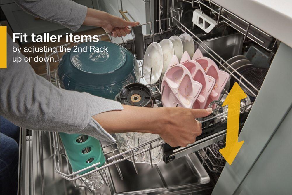 Whirlpool WDT970SAKZ Fingerprint Resistant Dishwasher With 3Rd Rack & Large Capacity