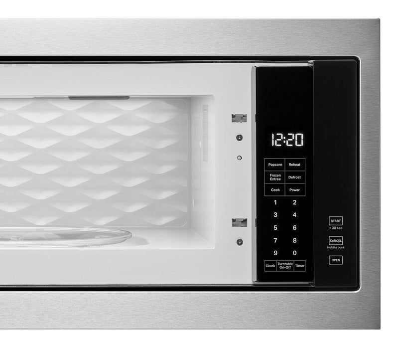 Whirlpool WMT50011KS 1.1 Cu. Ft. Built-In Microwave With Slim Trim Kit - 14" Height