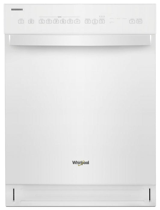 Whirlpool WDF550SAHW Quiet Dishwasher With Stainless Steel Tub