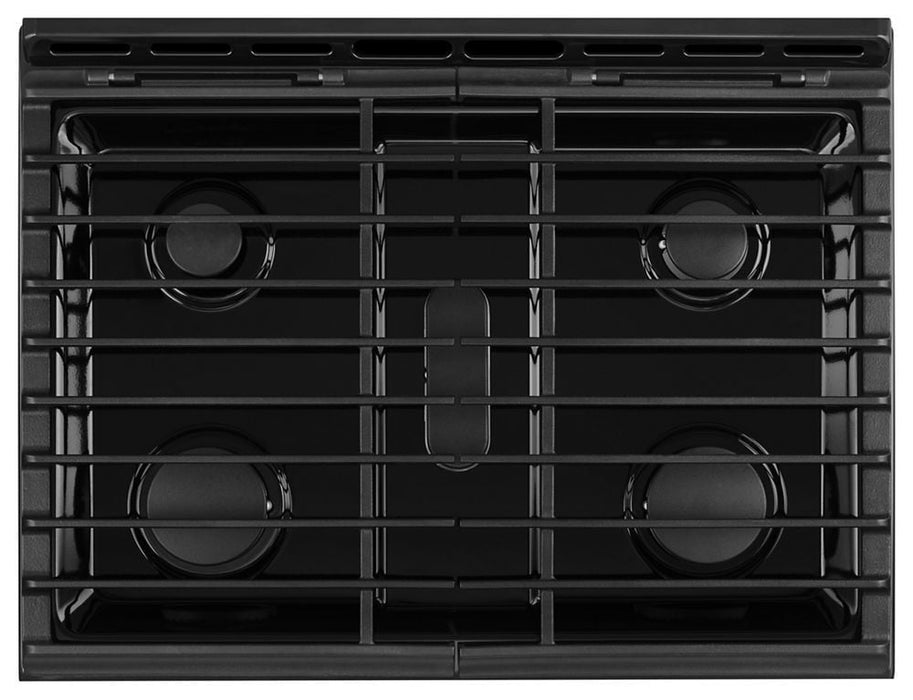 Whirlpool WEG745H0FS 5.8 Cu. Ft. Slide-In Gas Range With Ez-2-Lift Hinged Grates