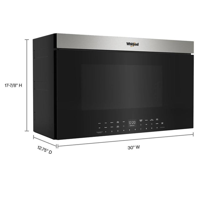 Whirlpool WMMF7530RZ Air Fry Over-The-Range Microwave With Advanced Sensing Technology