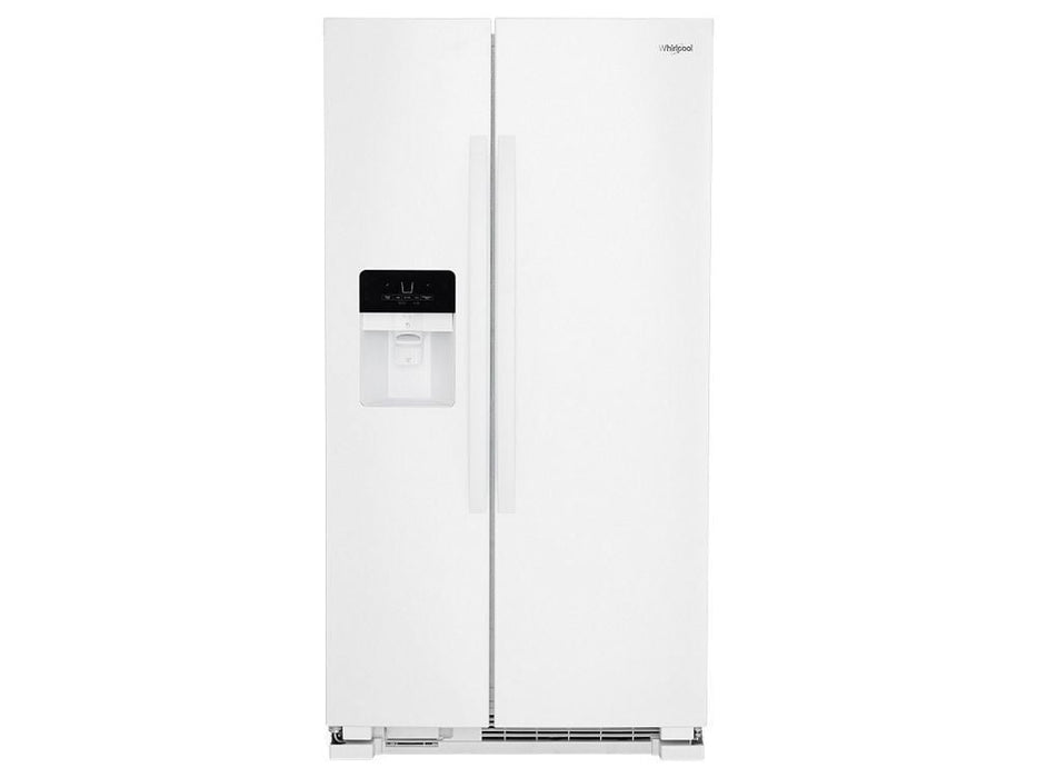 Whirlpool WRS331SDHW 33-Inch Wide Side-By-Side Refrigerator - 21 Cu. Ft.