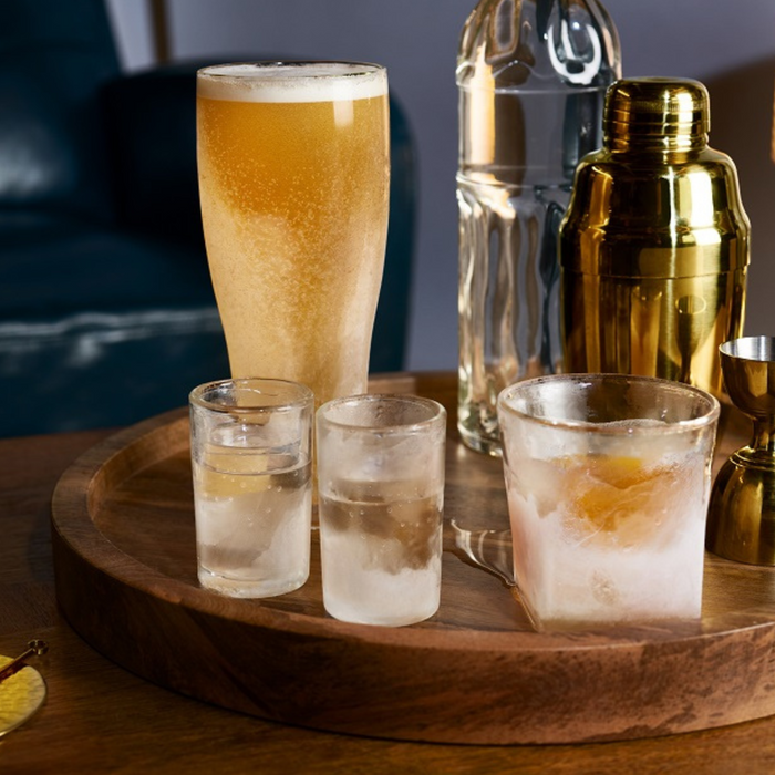 Glacier Double-Walled Chilling Beer Glass