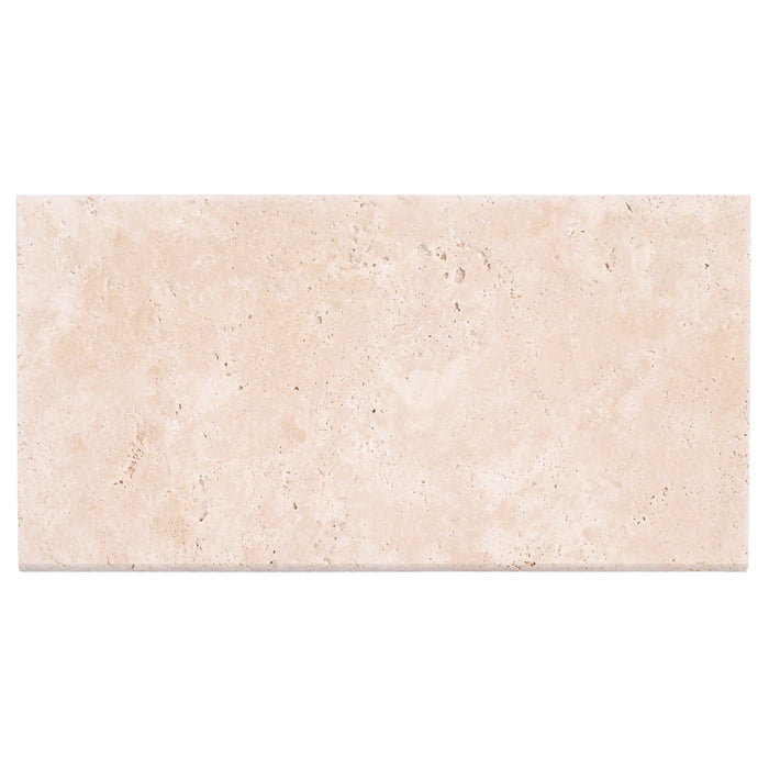Miletos Ivory 12"x24" Tumbled Travertine Pool Coping - Full Truckload