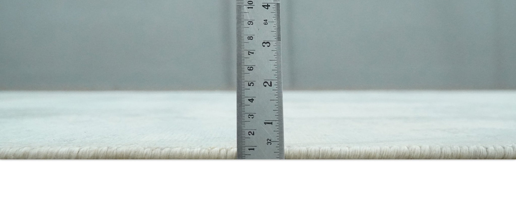 Modern Abstract Light Blue, Beige and Gray Hand loom 5x8 wool and Viscose Area Rug