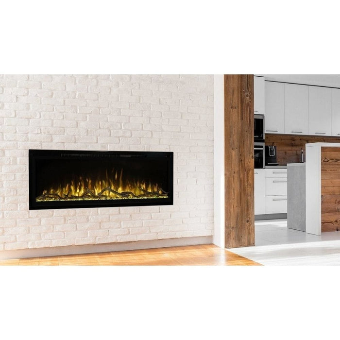 Modern Flames Spectrum Slimline Built-in/Wall Mounted Electric Fireplace, Sizes: 50"-100"