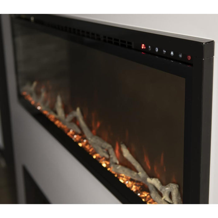 Modern Flames Spectrum Slimline Built-in/Wall Mounted Electric Fireplace, Sizes: 50"-100"