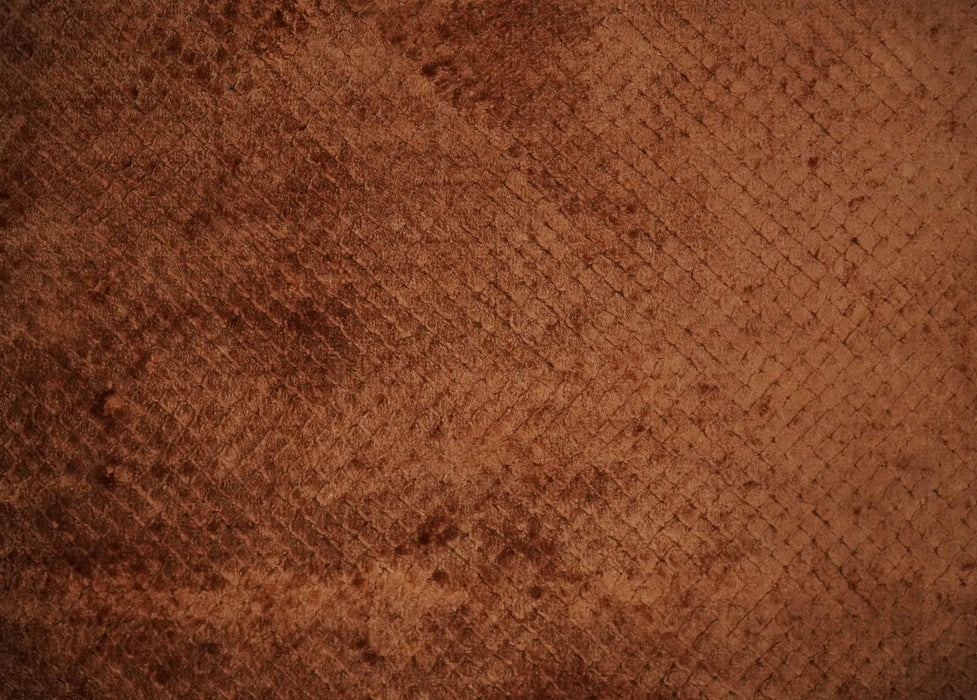 Modern Geometrical Cross Square Hand Made 2x3 Brown Art silk Area Rug