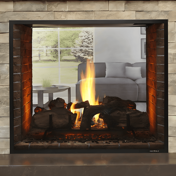 Monessen Lo-Rider 36-Inch Designer See-Through Gas Firebox (LSTF36-B)