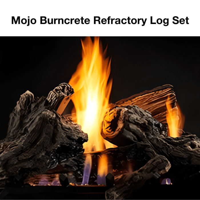 Monessen Mojo 27-Inch Vent-Free Gas Log with Remote Control