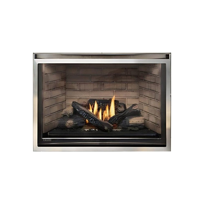 Montigo Divine Built-In Ventless Linear Outdoor Gas Fireplace