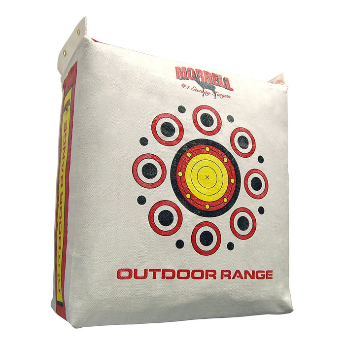 Morrell Outdoor Weatherproof Range Adult Field Point Archery Bag Target, White