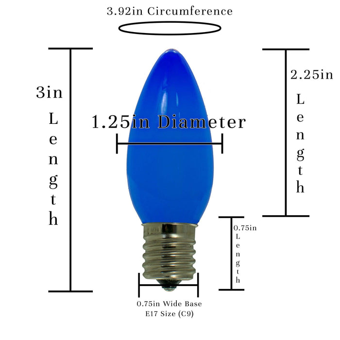 Multi-Color Solid LED Light Bulbs