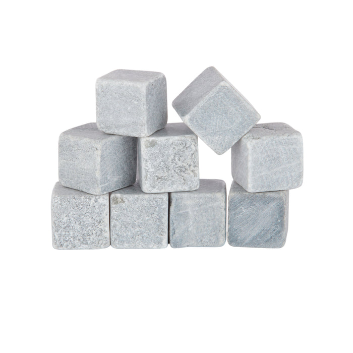 Glacier Rocks Soapstone Cube Set of 9