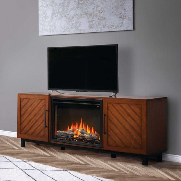 Napoleon Essential Series The Bella TV Stand with Electric Fireplace for 70-Inch TV (NEFP26-3120WN)