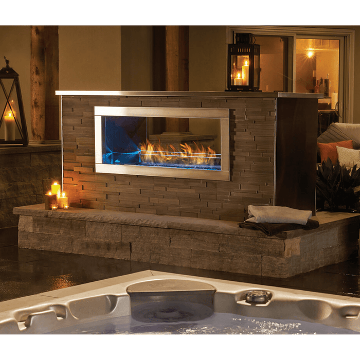 Napoleon Galaxy See Through 48-Inch Outdoor Natural Gas Fireplace (GSS48STE)