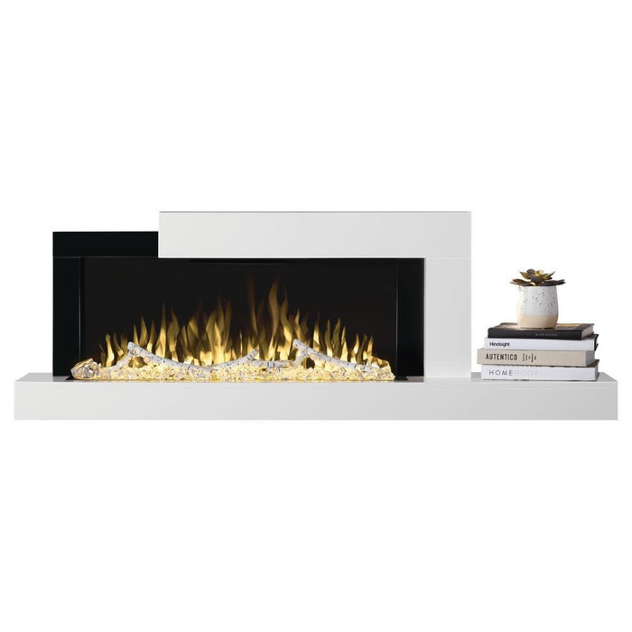 Napoleon Stylus 59-Inch Wall Mounted Electric Fireplace with USB Charging Port